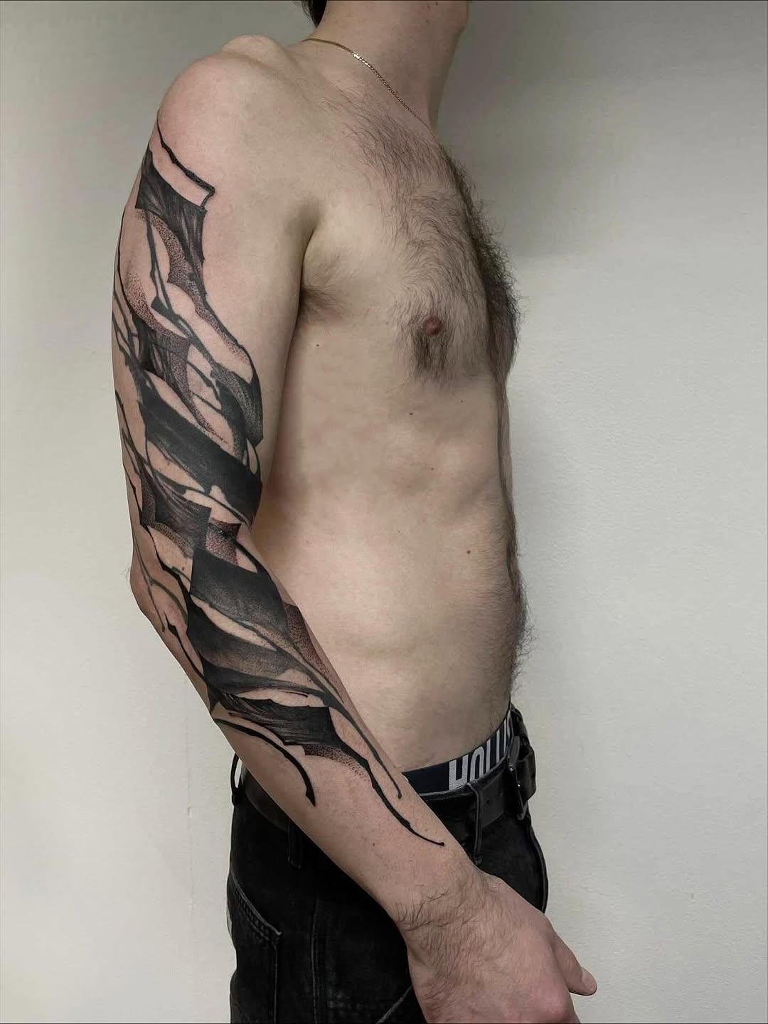 Tatouage Design géométrique bras — mercytattz