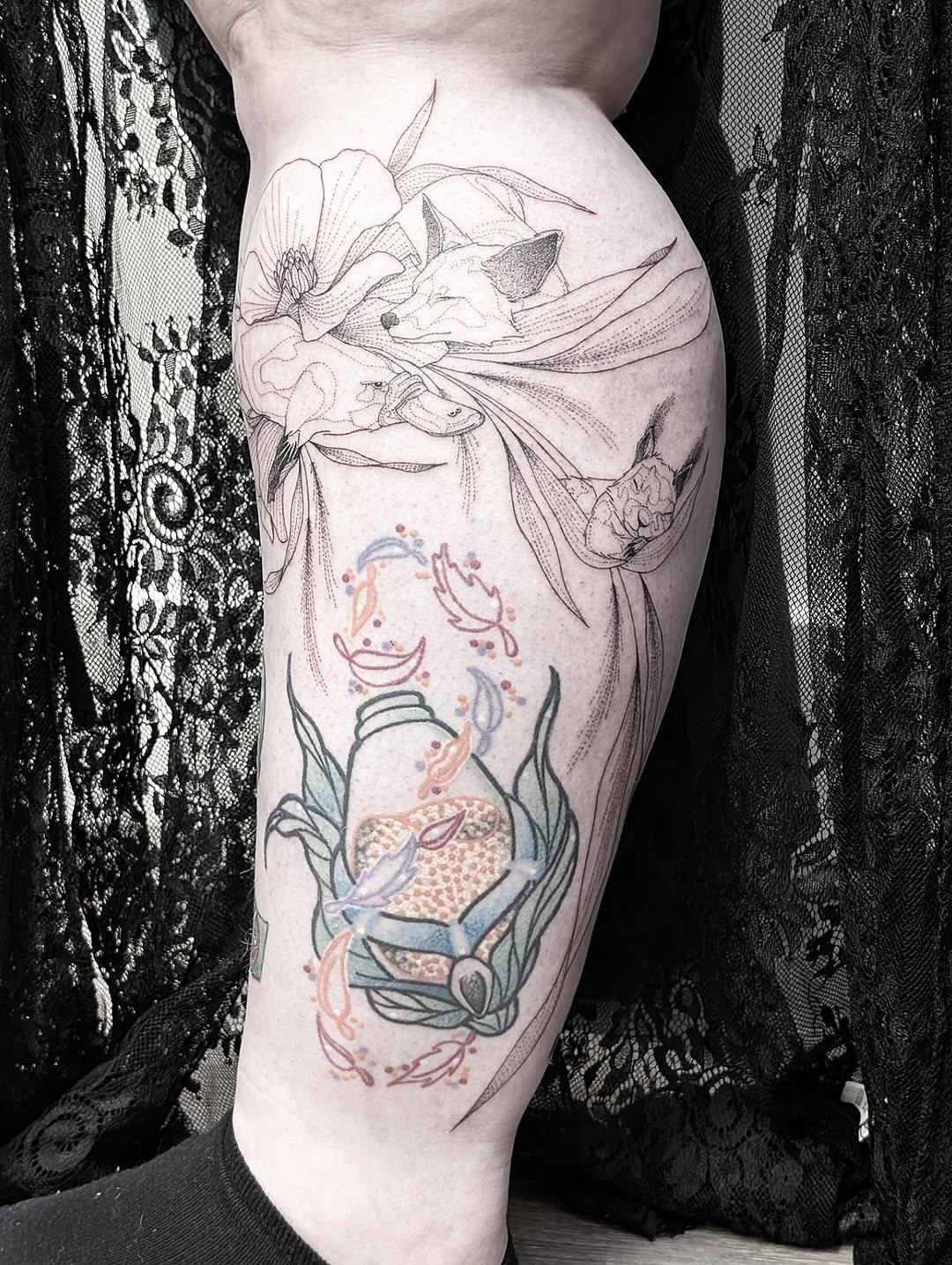 Tatouage ornithorynque, animaux et compositions — birdy_owen