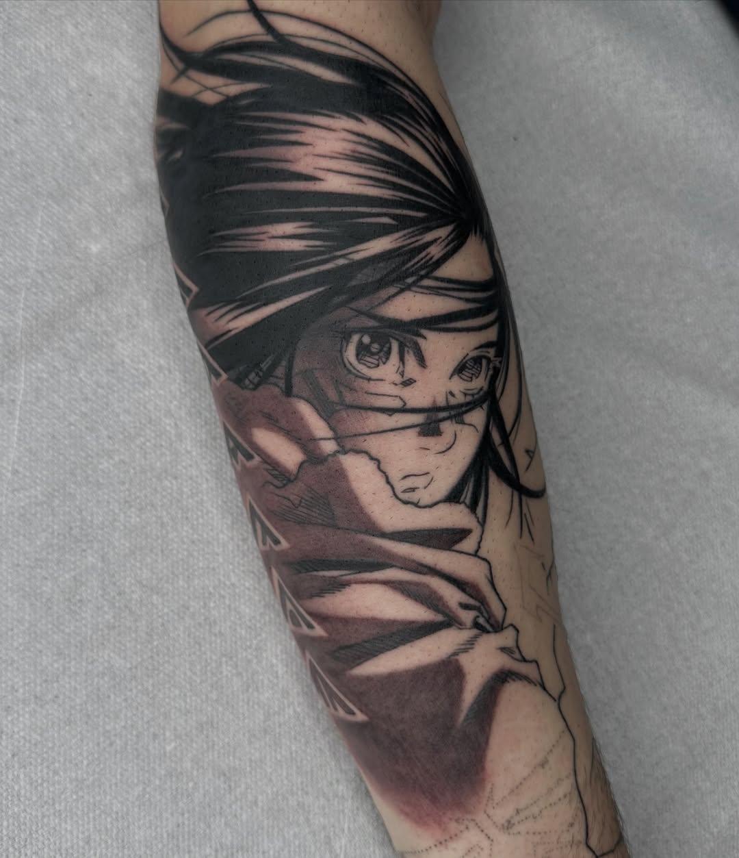 Tatouage Gally Gunnm — loickmori