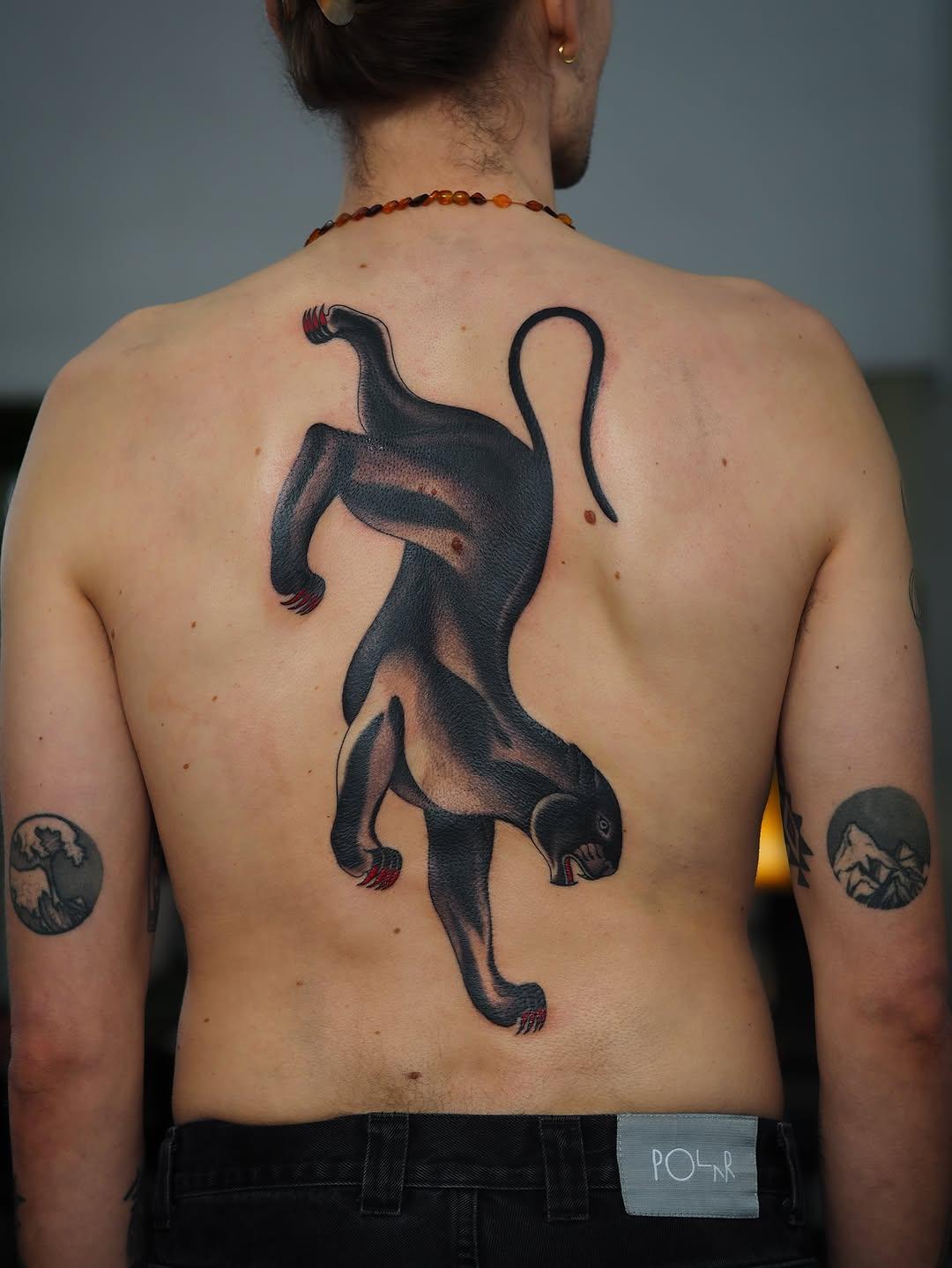 Tatouage panthere — vincent___denis