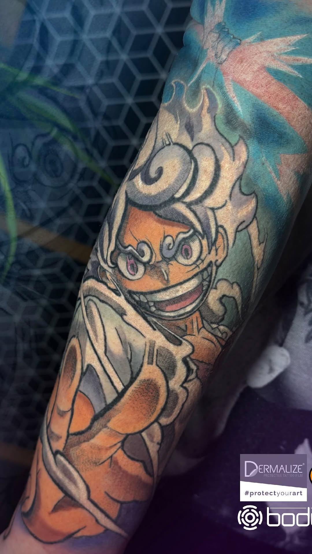 Tatouage Goten Super Saiyan 5 — oshink__