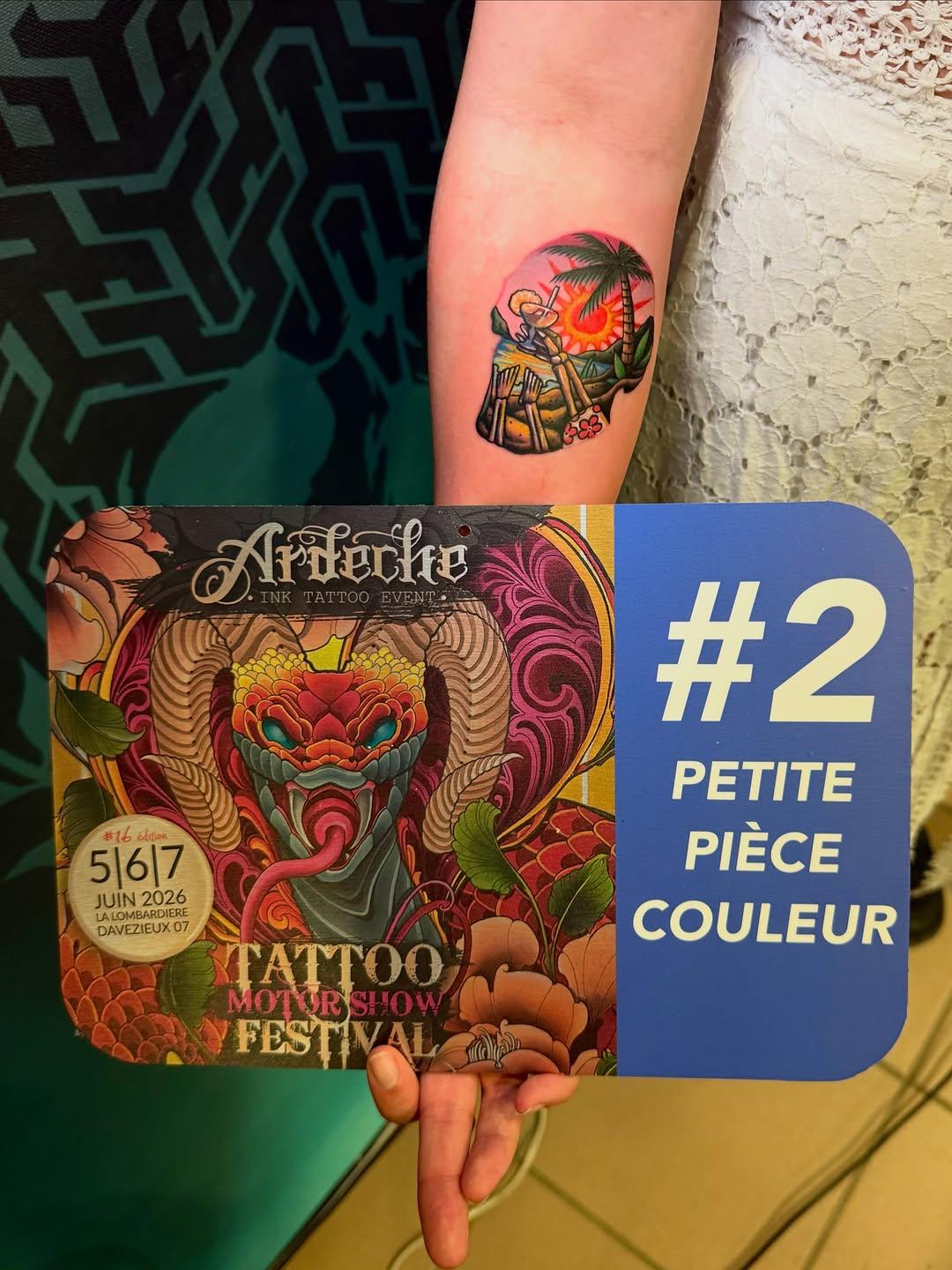 Tatouage Petit format compétition — izzetoztemiz.tattoo