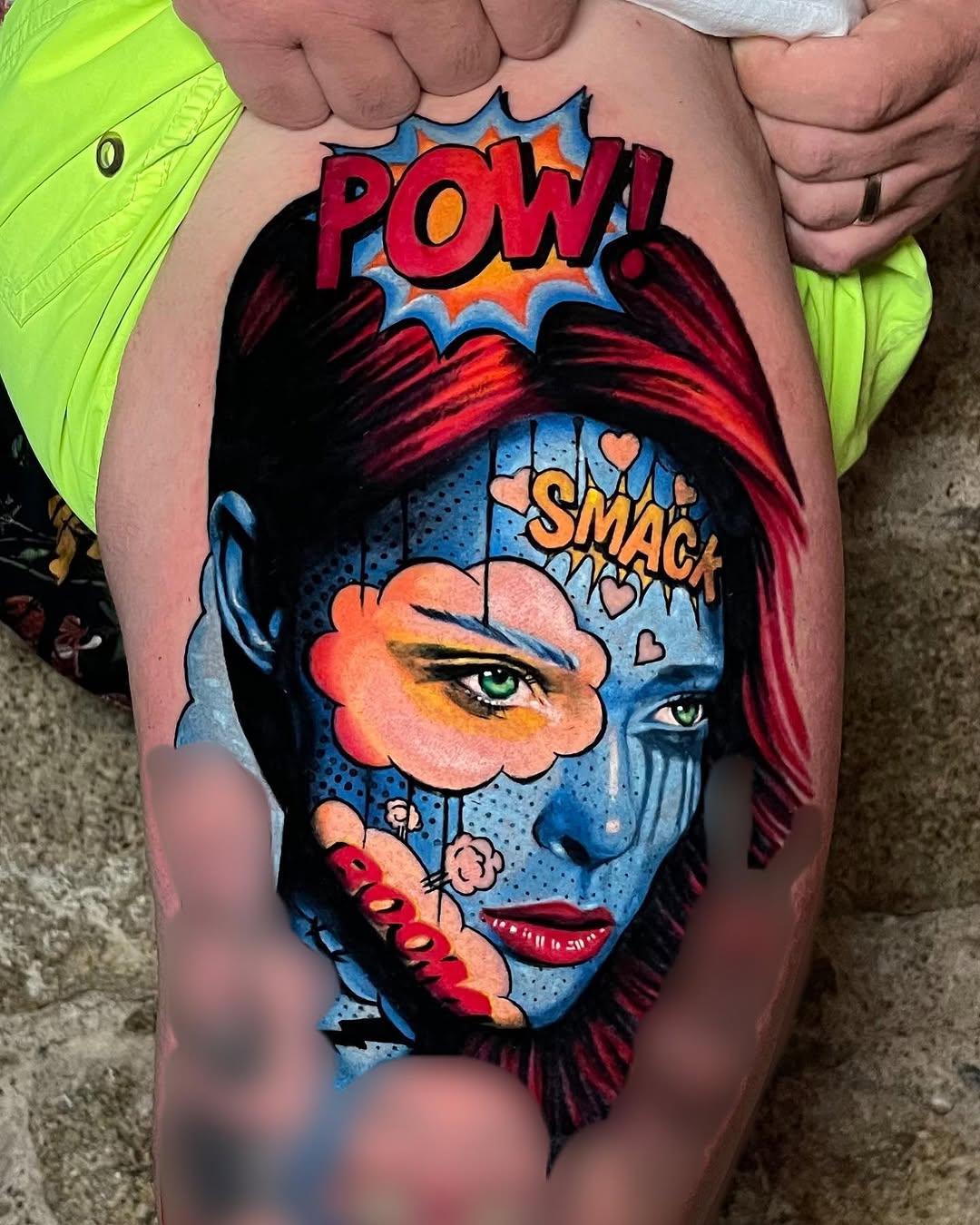 Tatouage Avatar pop culture couleur — arnaud_pradier_tattooist