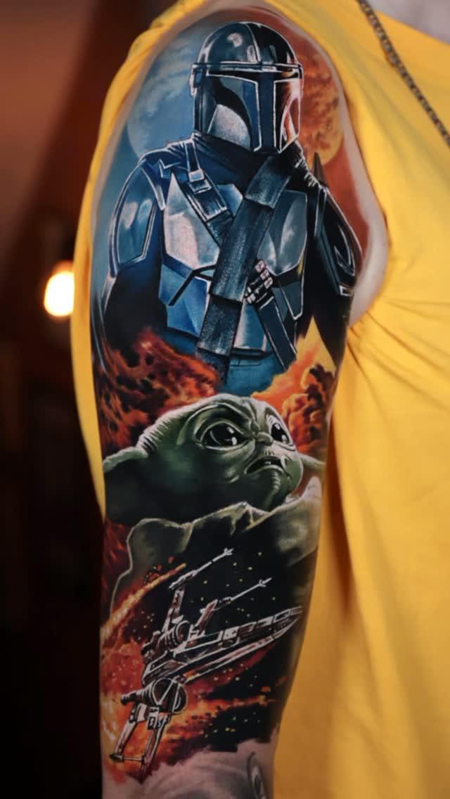 Tatouage Mandalorian Grogu — jean_mognon