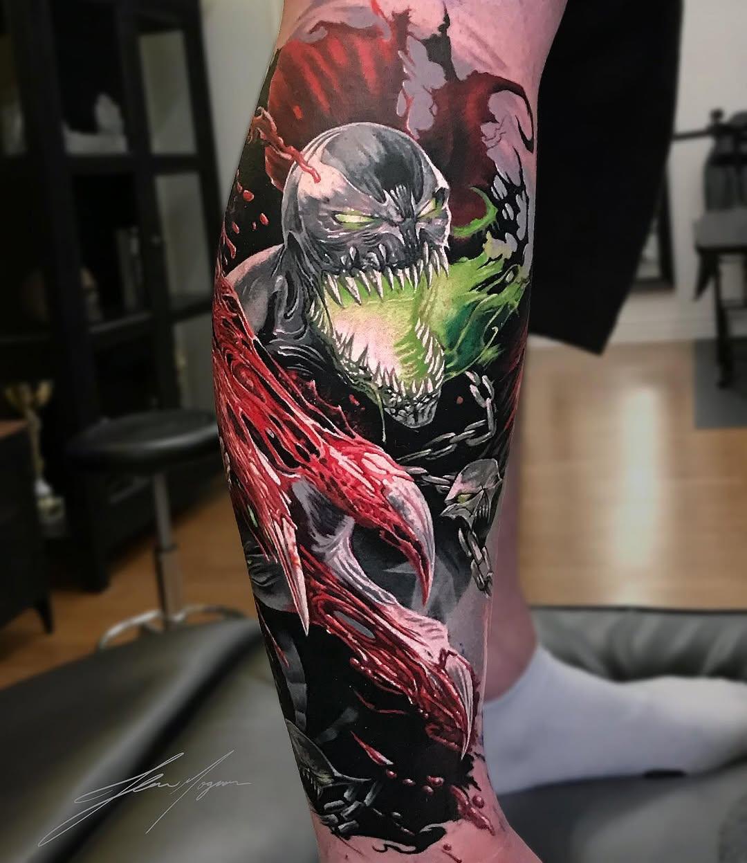 Tatouage Créature horrifique — jean_mognon
