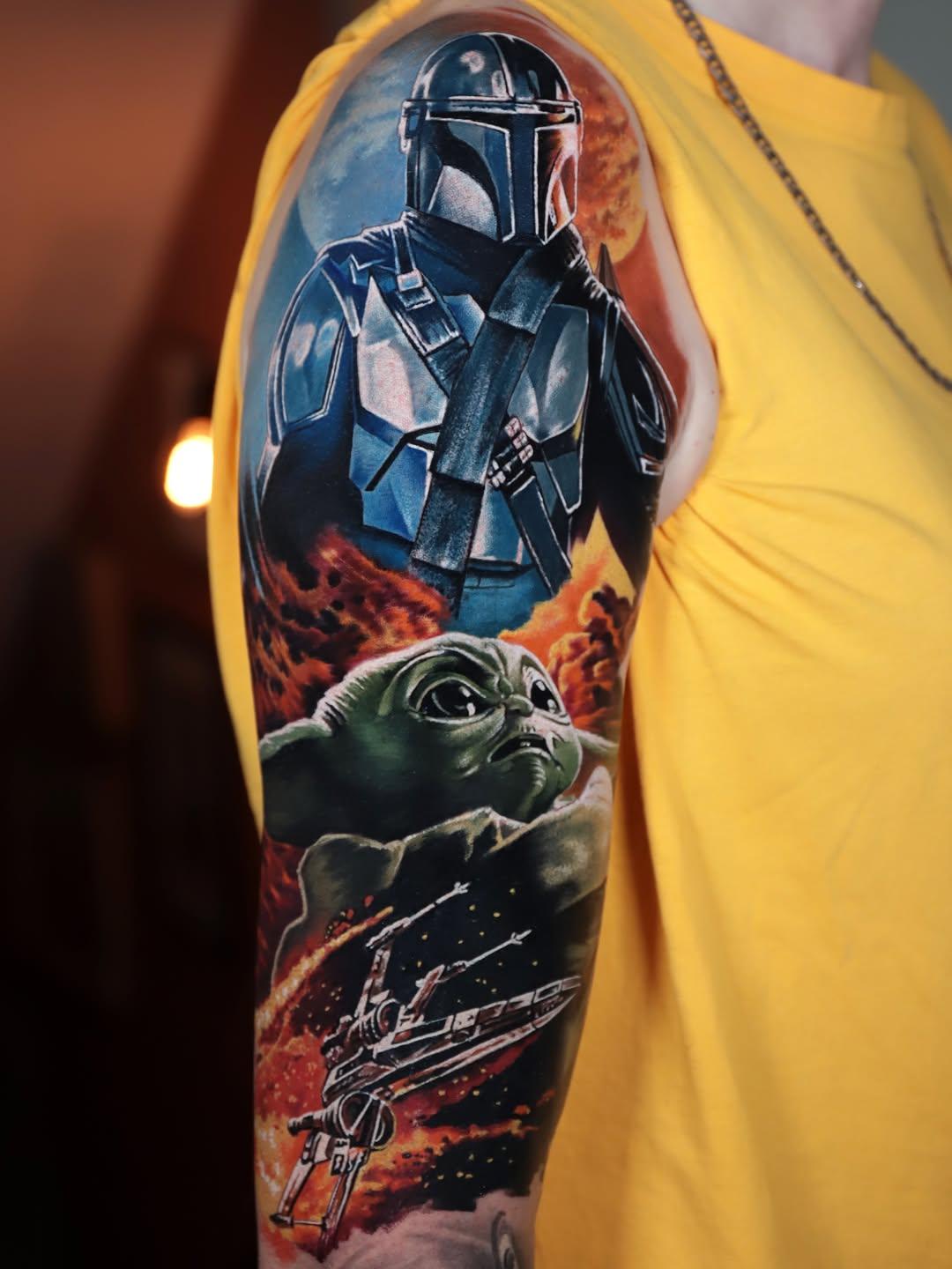 Tatouage Star Wars coverup — jean_mognon