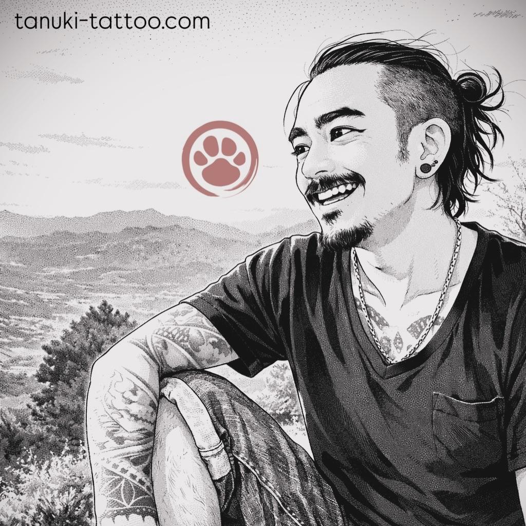 Tatouage Manche complète avec ornementations — tanuki_tatto0