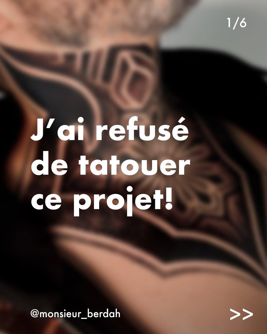 Tatouage Gorge mandala bandes noires patterns ornementaux — monsieur_berdah
