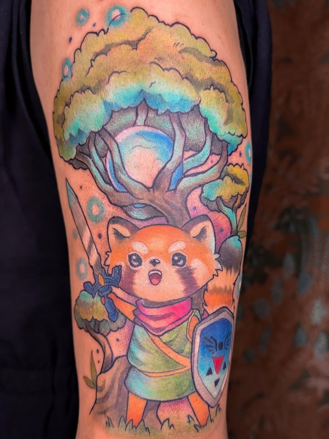 Tatouage illustratif kawaii — madz.tattoo