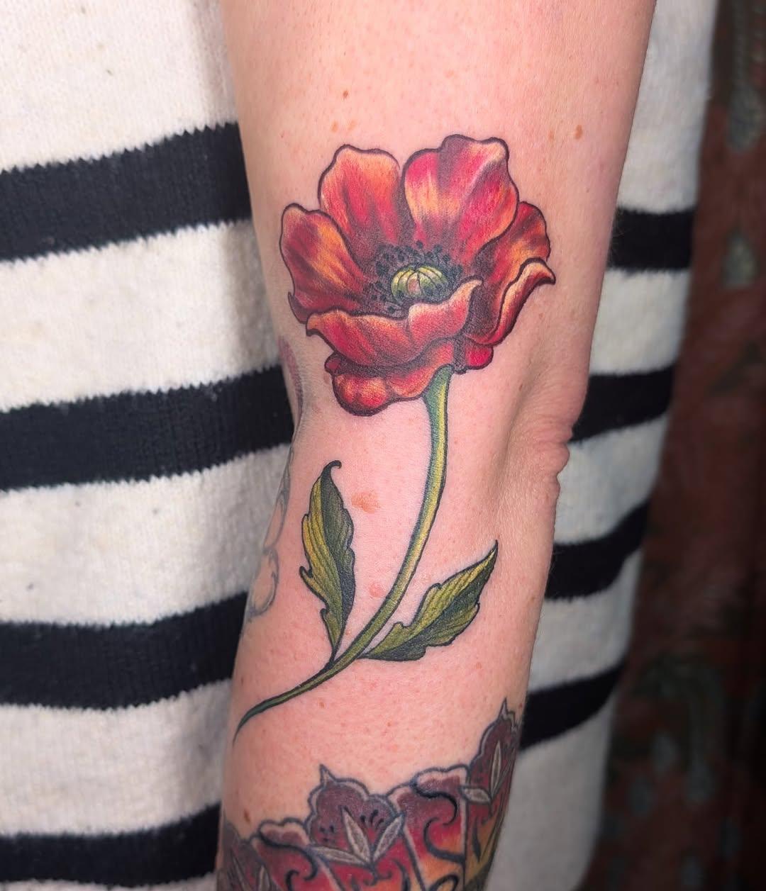 Coquelicot illustratif — madz.tattoo