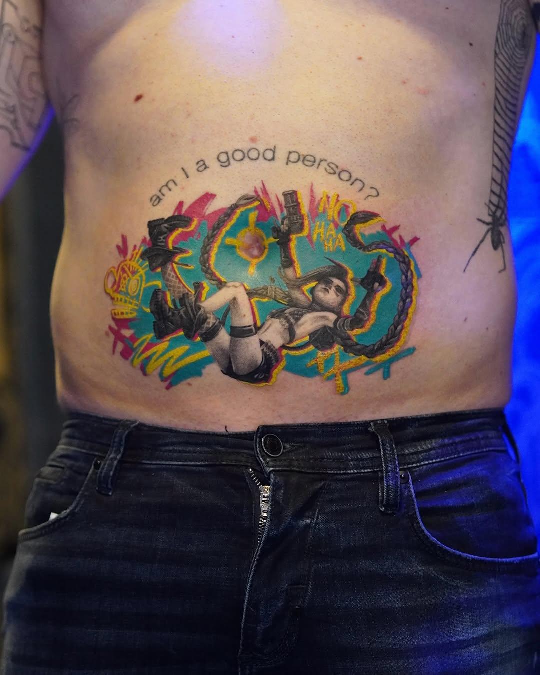 Tatouage Jinx Arcane — yagothebear