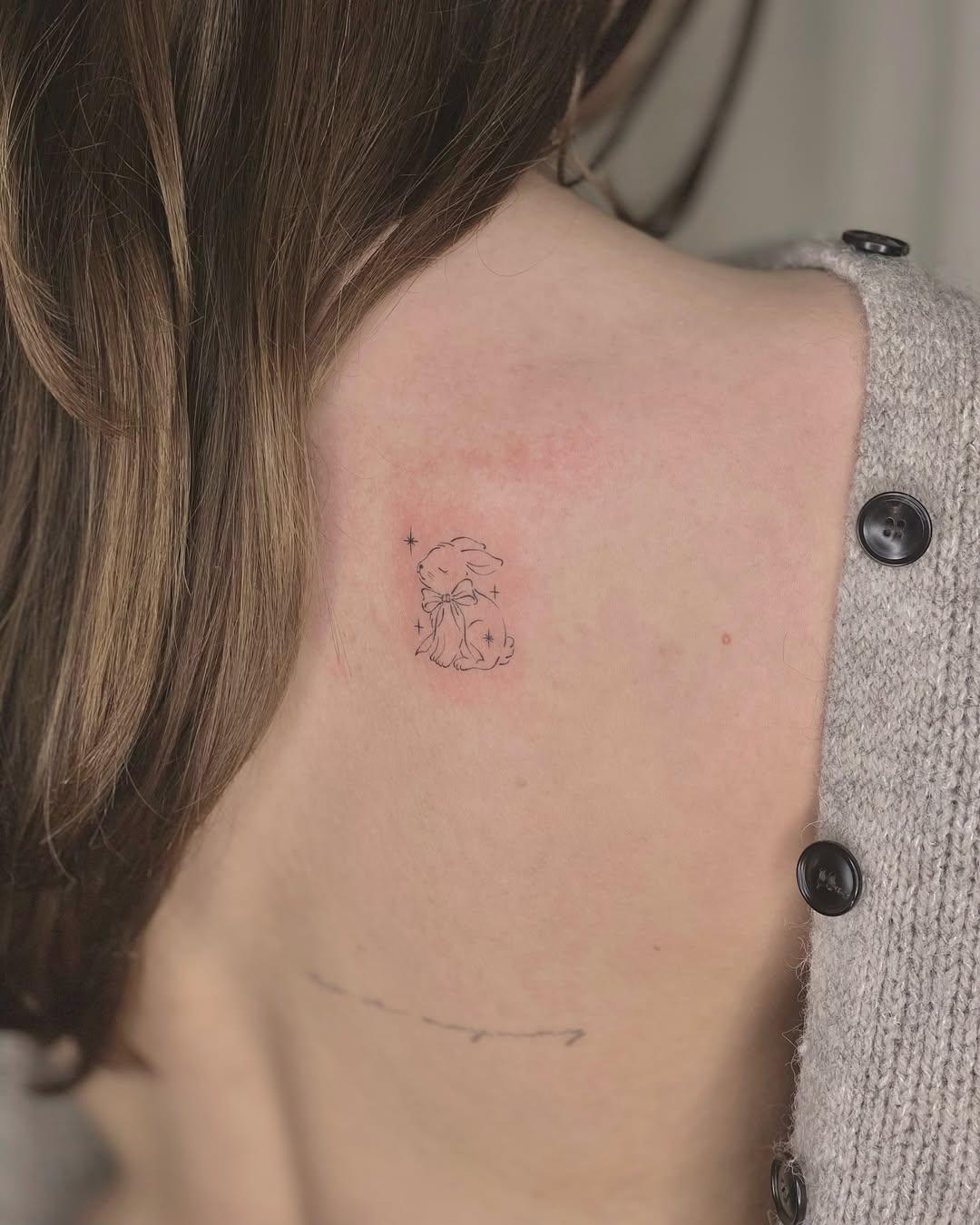 Tatouage script manuscrit — vlada.march