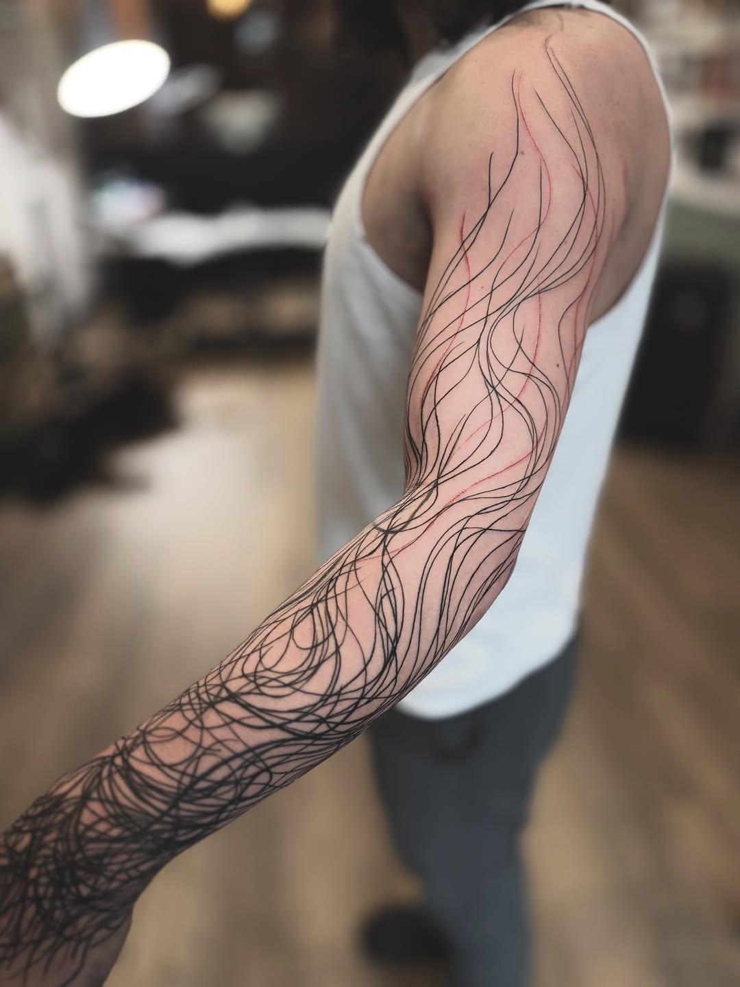 Manche linework abstrait — blackhills_sanctuary