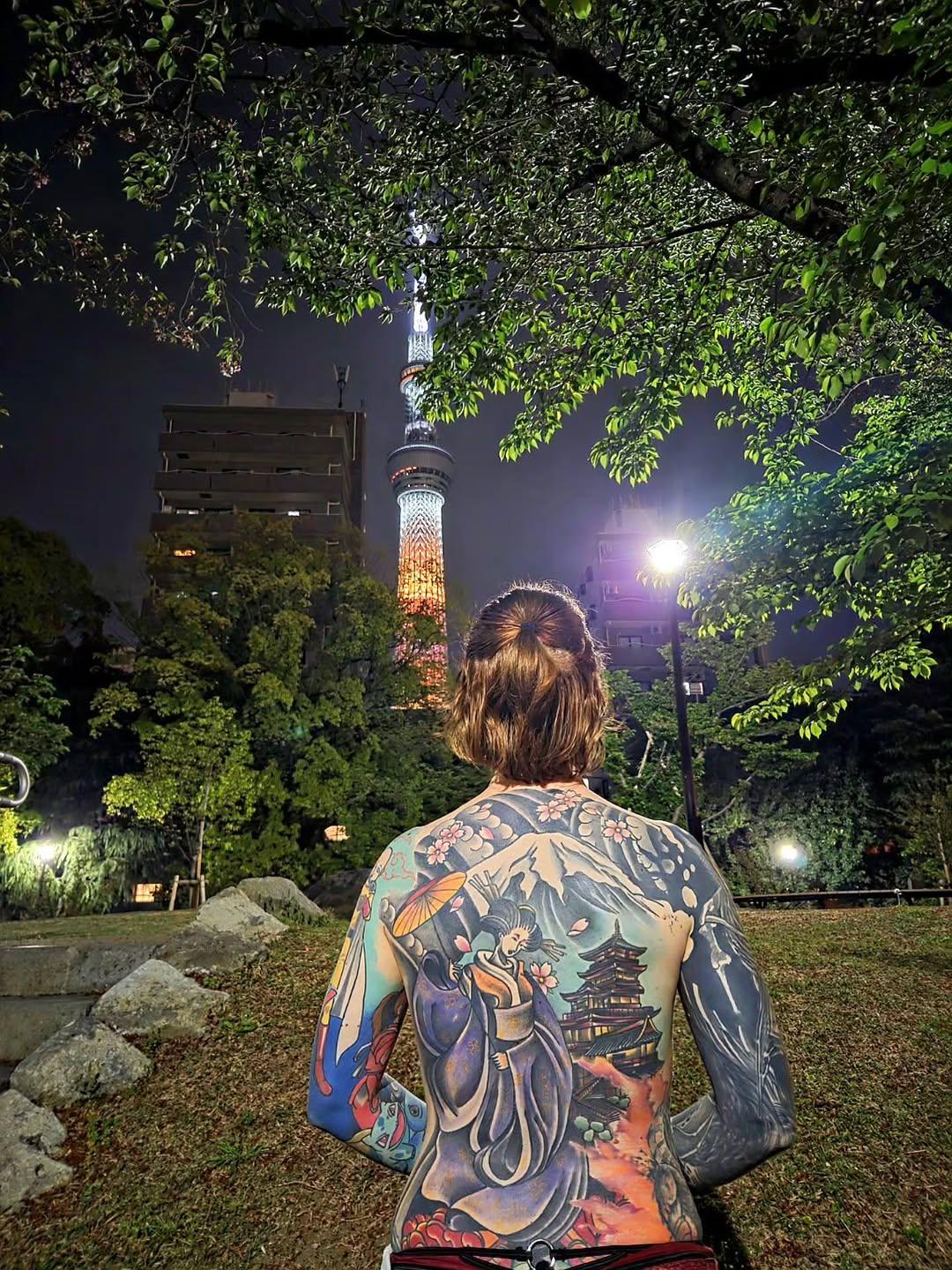 Tatouage Dos japonais complet — juda_tattooer
