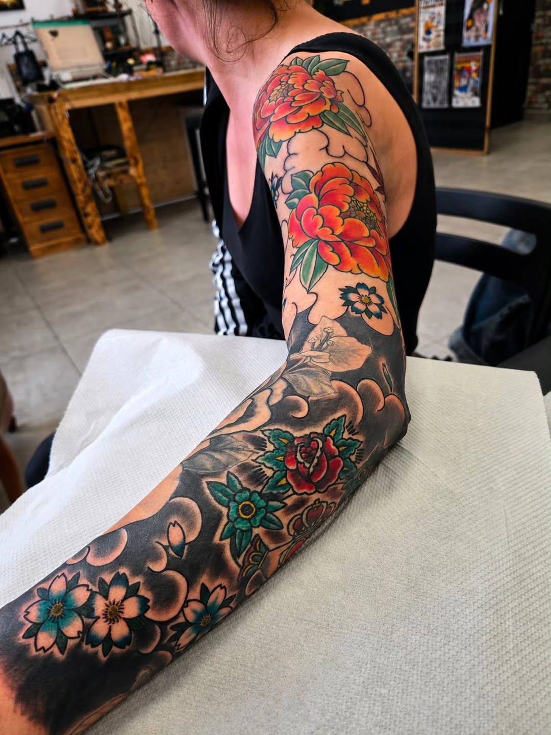 Tatouage Tattoo en cours étape 2 — juda_tattooer
