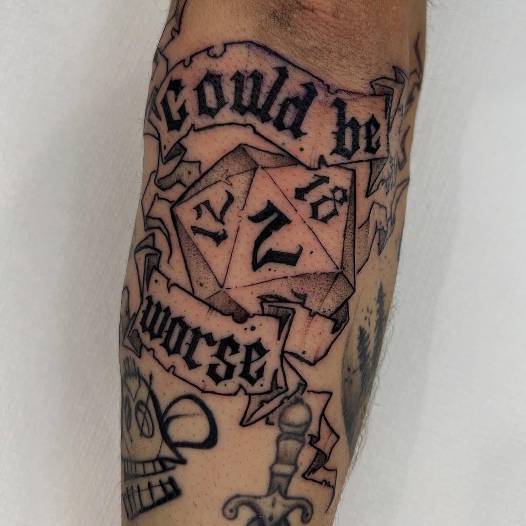 Tatouage illustratif geek — tomvie.tattoo