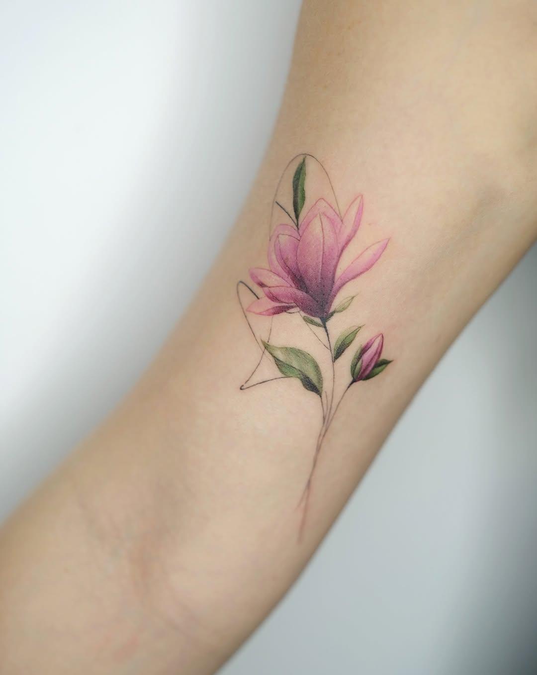 Tatouage Magnolia — fatihodabas