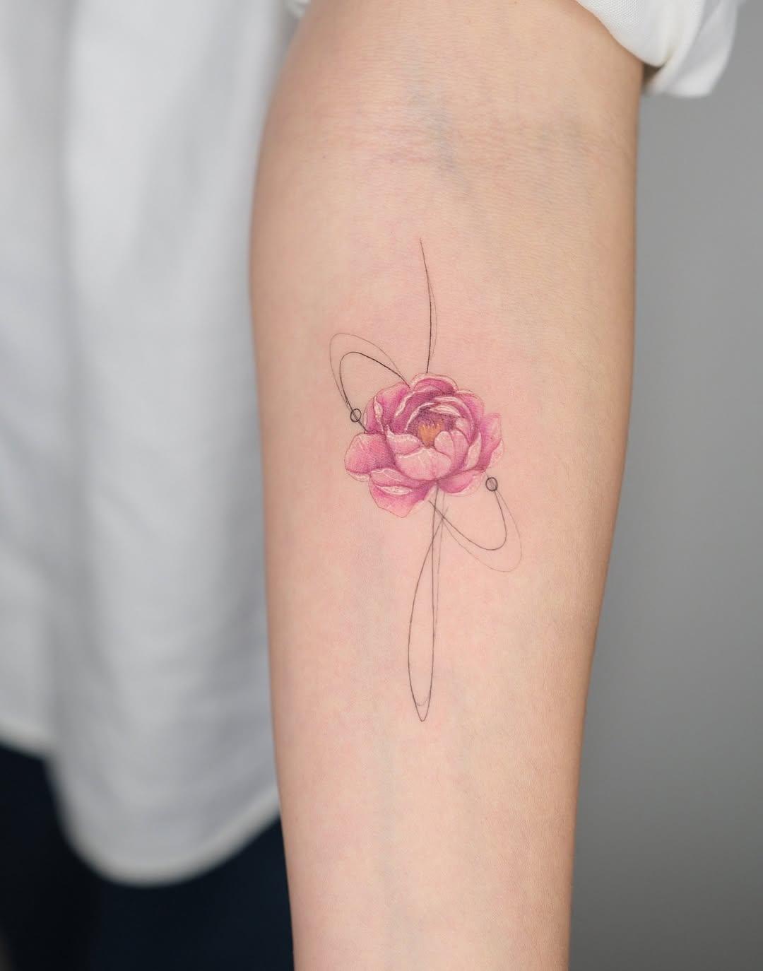 Tatouage Pivoine — fatihodabas