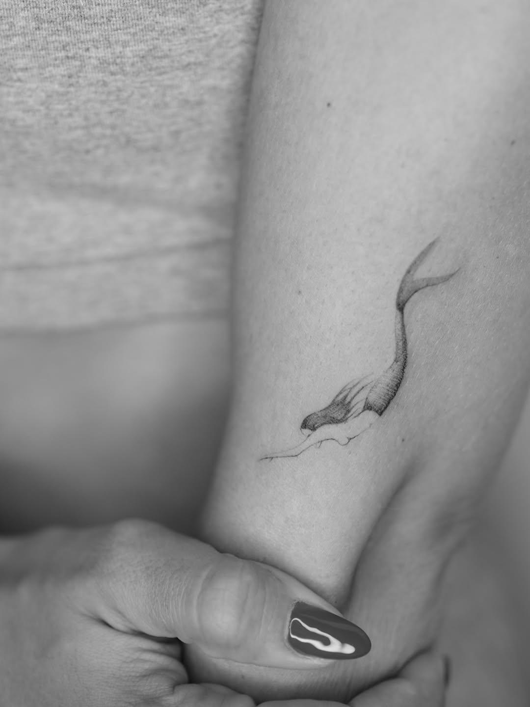 Tatouage Serpent mini — fatihodabas