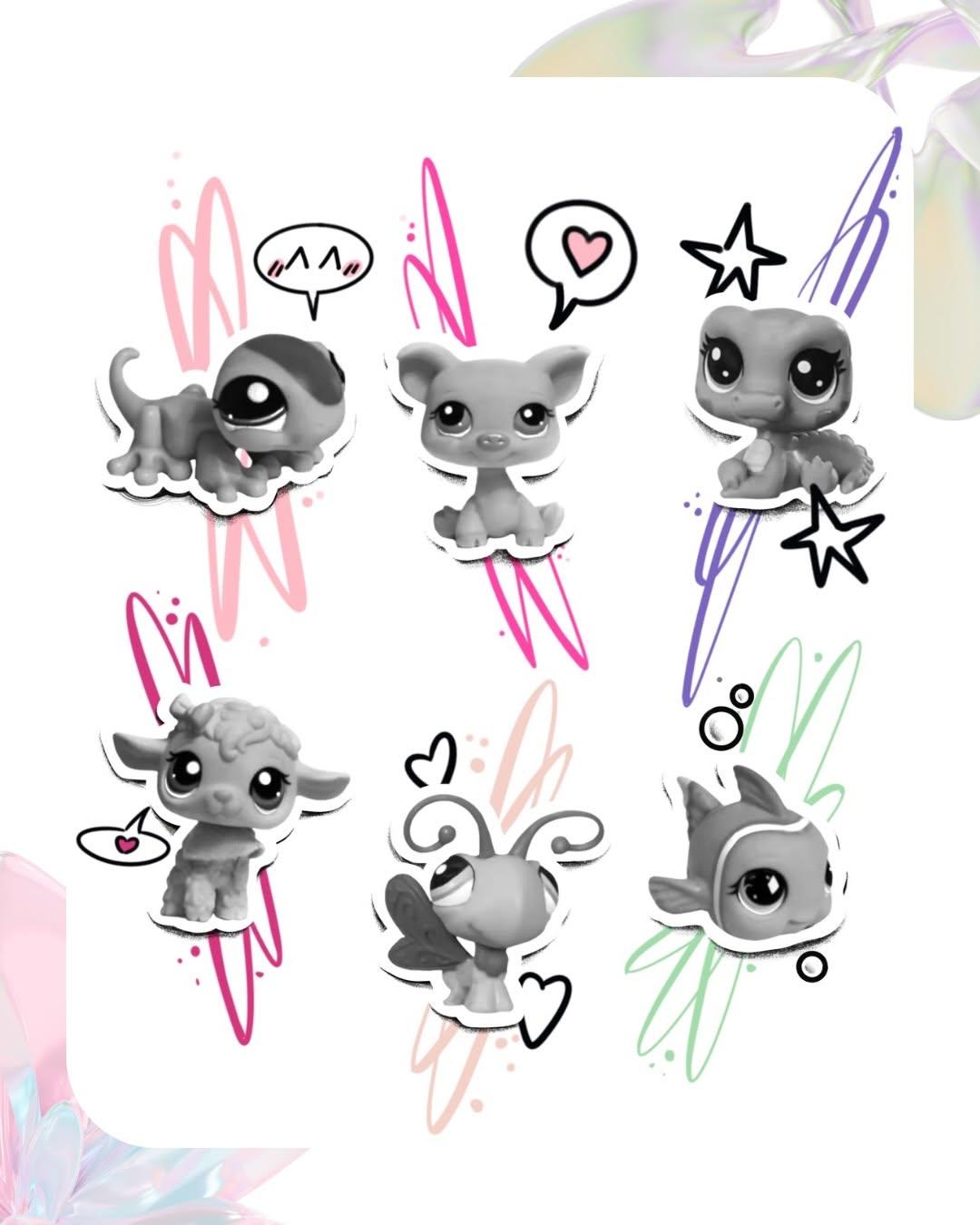Little Petshops, cartoon couleur — la_malice_ttt