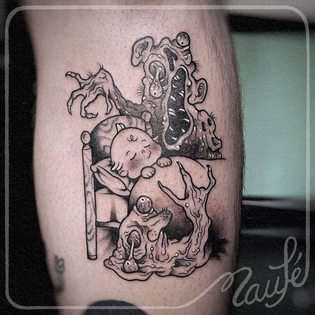 Tatouage ciel étoilé sombre — _maufe_