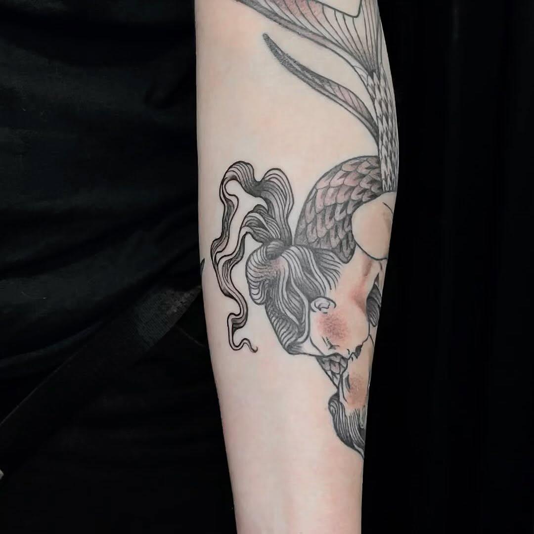 Tatouage sirène — _maufe_