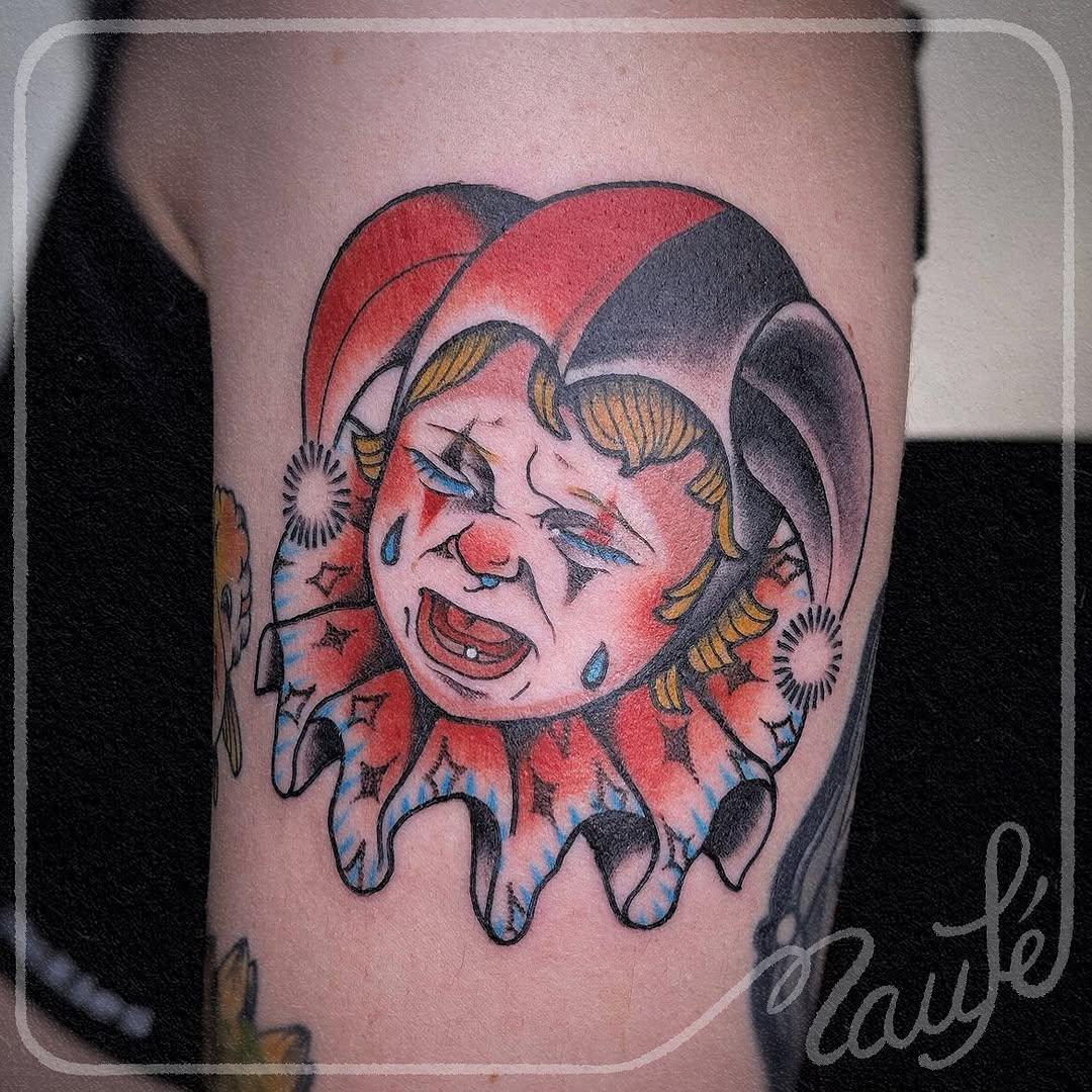Tatouage joker portrait — _maufe_