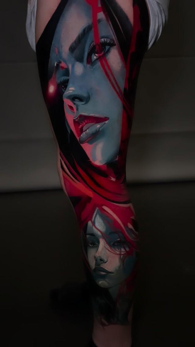 Tatouage Realiste et graphique — cha_noar