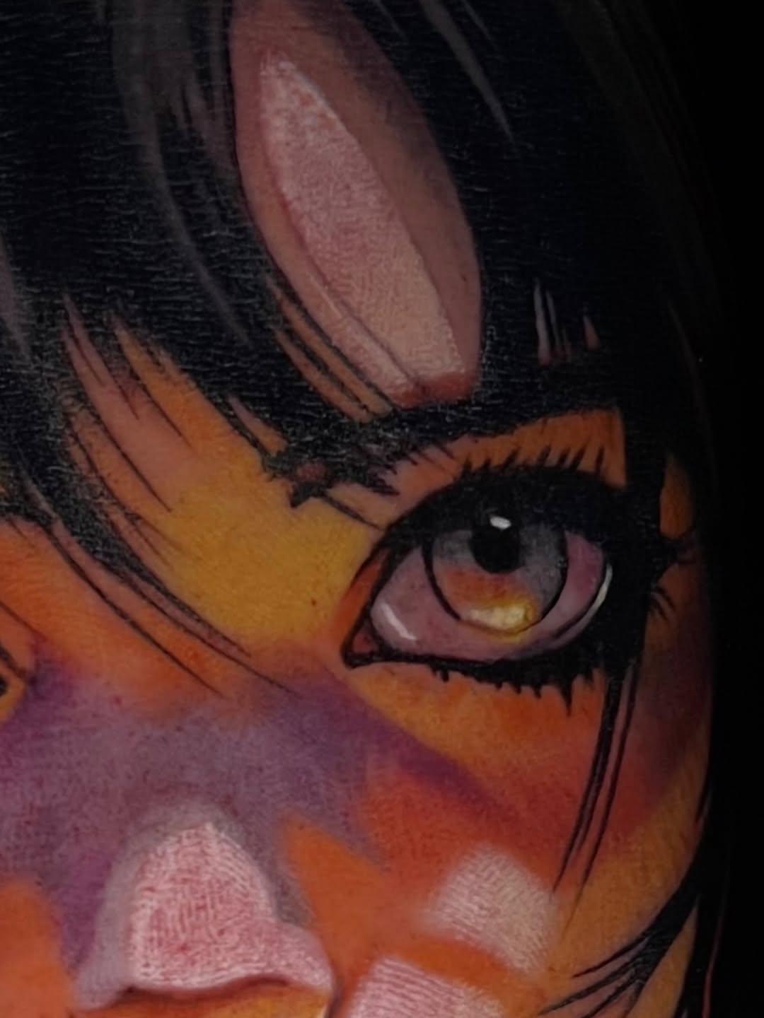 Tatouage Portrait Ellie The Last of Us — cha_noar