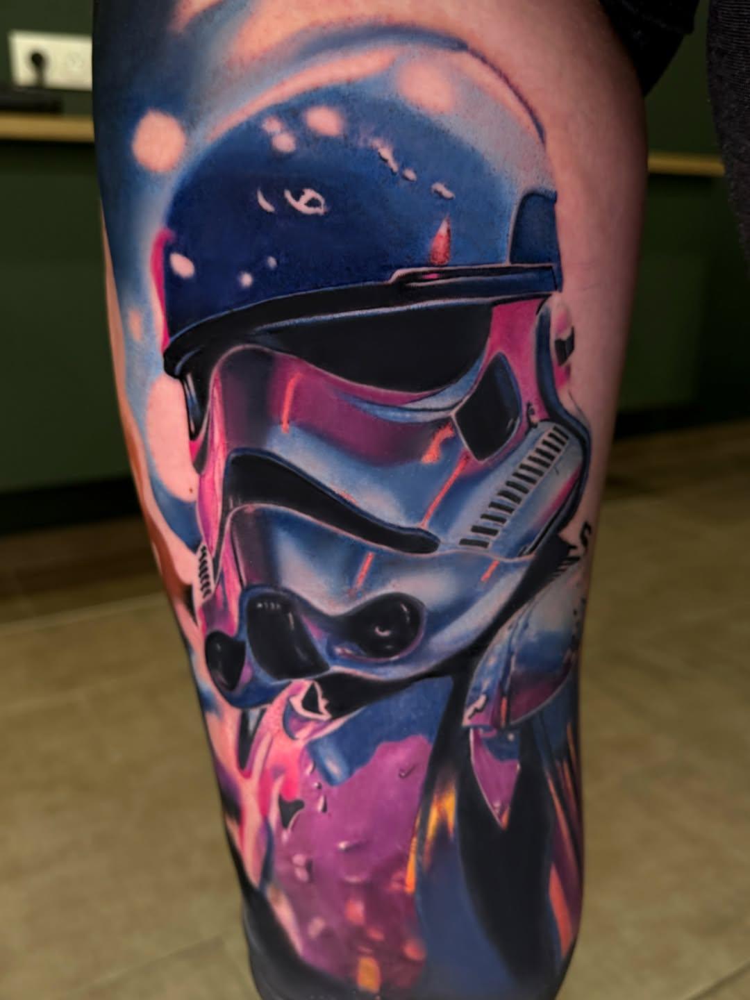 Tatouage Stormtrooper Star Wars — cha_noar