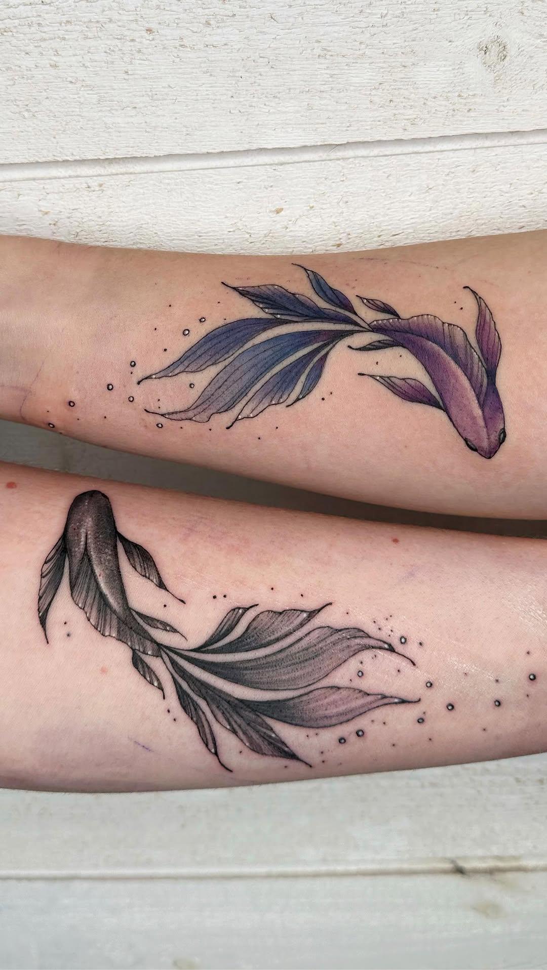 Tatouage Tattoo matchy matchy floral — elitza.tattoo