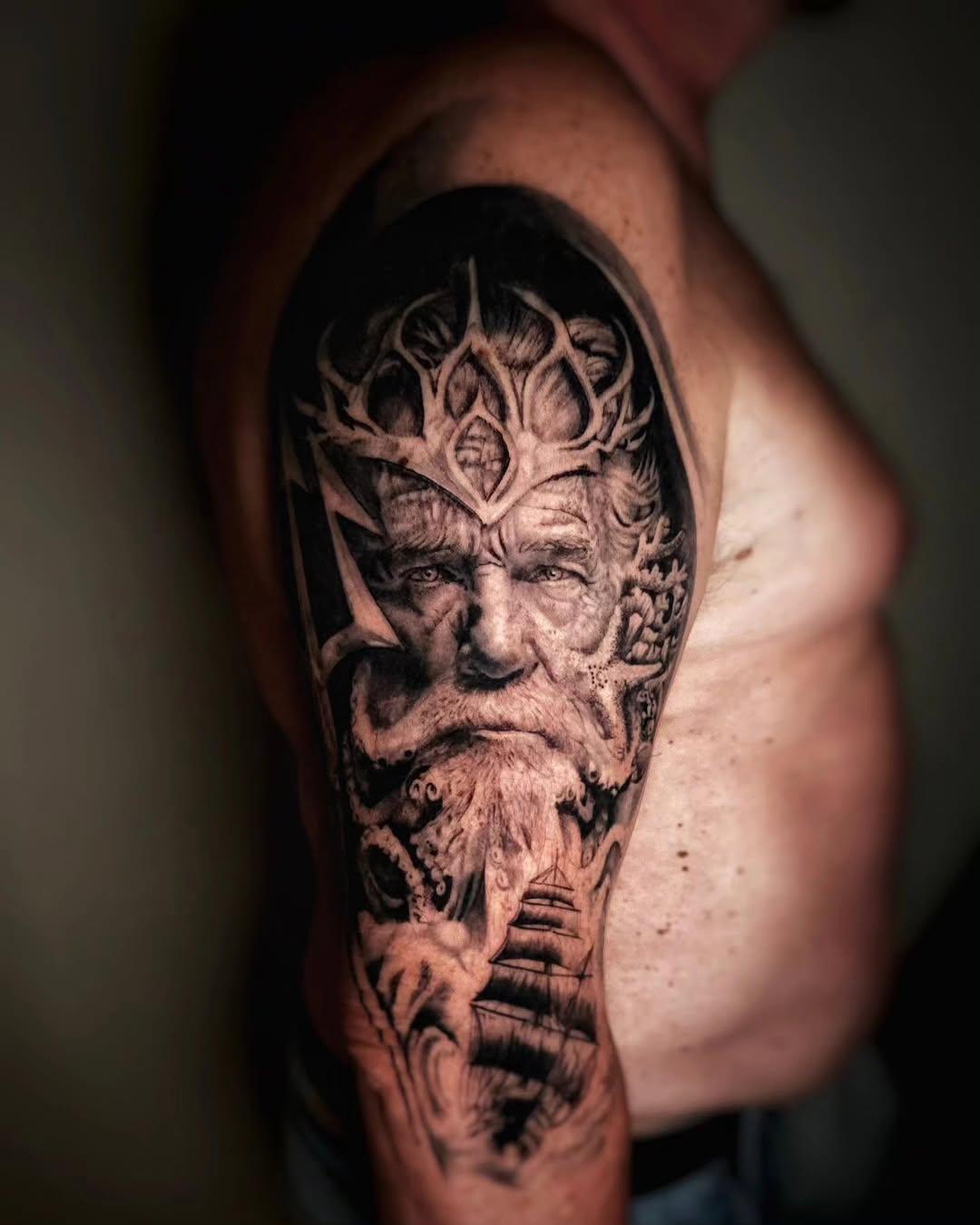Tatouages réalistes cicatrisés — el_migalito