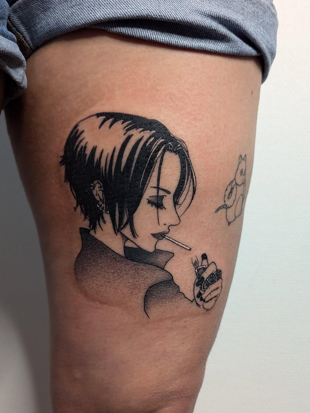 Tatouage portrait pop culture — rouge.tattoo