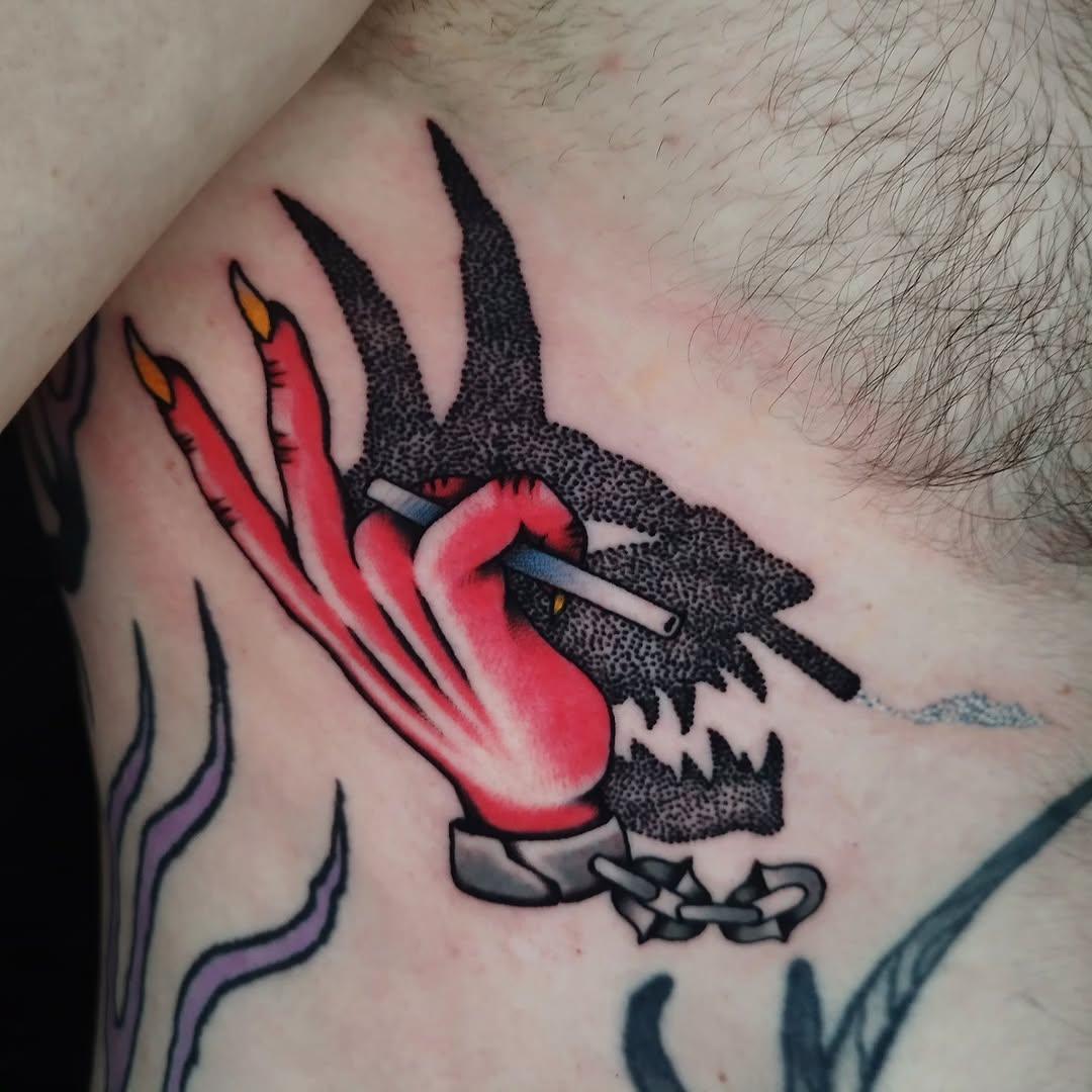 Tatouage traditionnel — oyster_ttt
