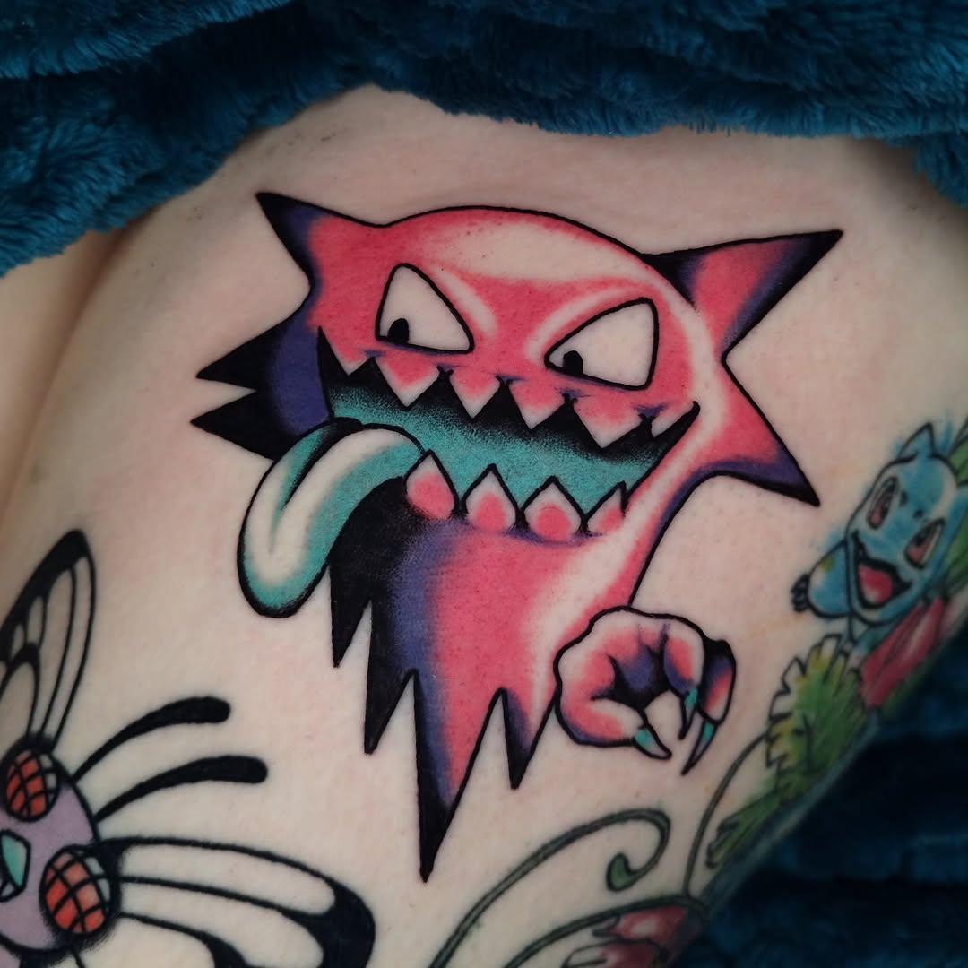 Tatouage Pokémon traditionnel — oyster_ttt