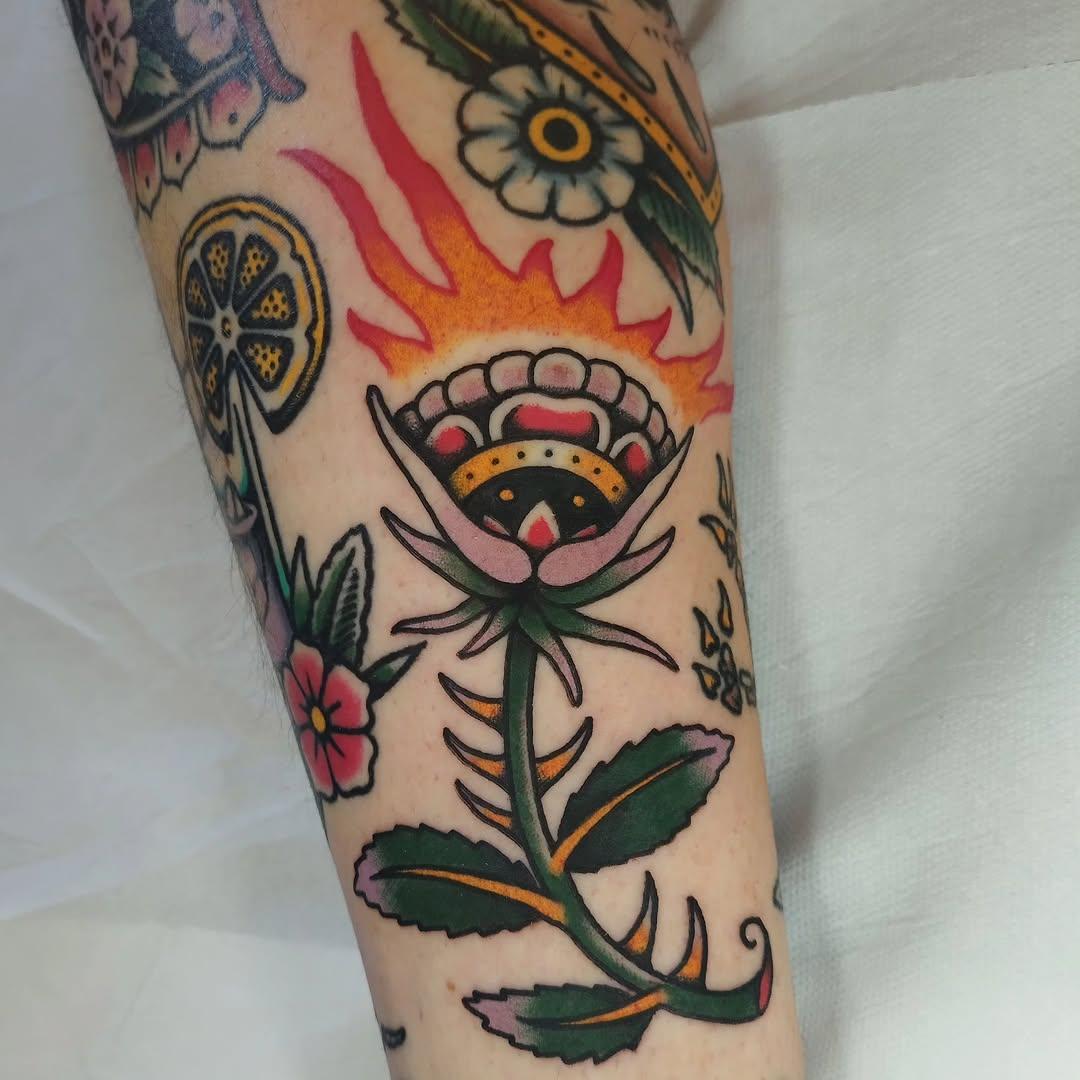 Tatouage traditionnel — oyster_ttt