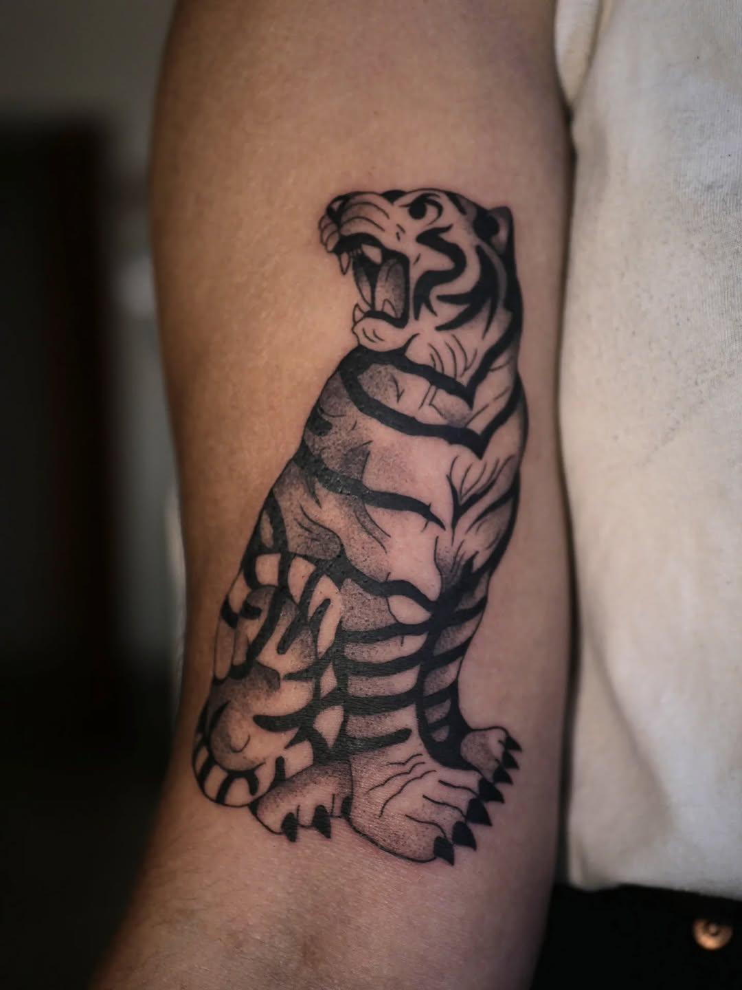 Tatouage tigre — remymattei