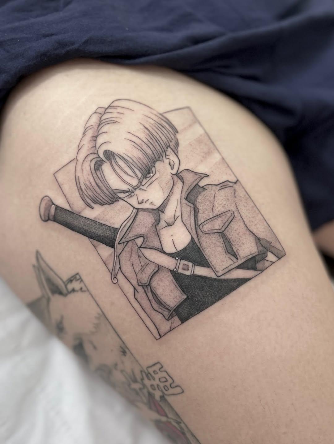 Tatouage Freezer Dragon Ball Z — tomasan.tattoo