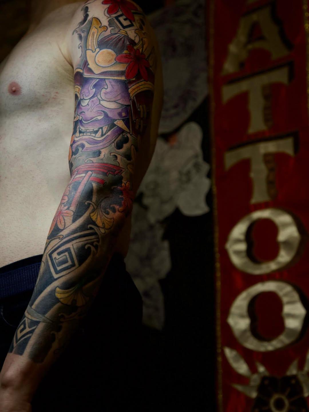 Tatouage Projet japonais en cours — chriss_tf