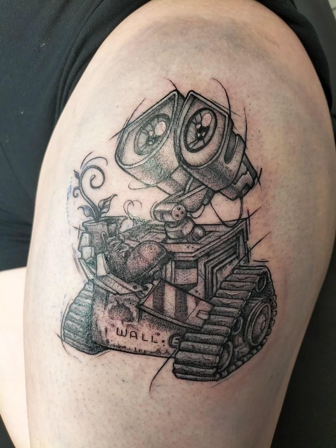 Tatouage R2-D2 Star Wars — cwmtattoo