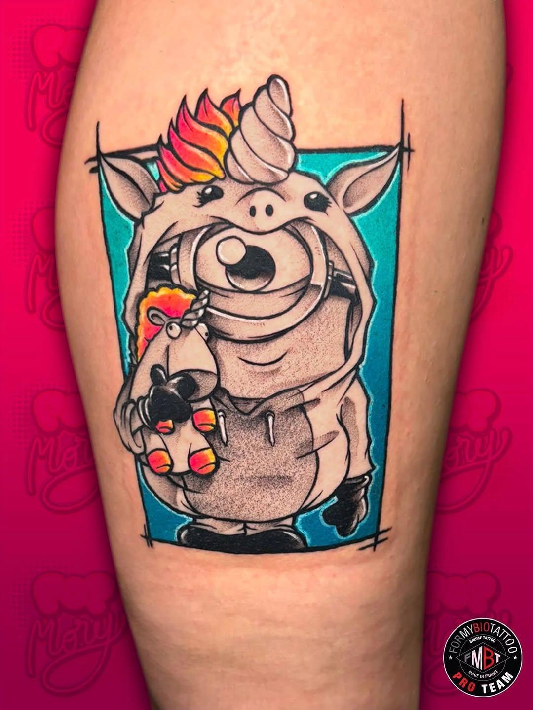 Minion, flash cartoon couleur — popmory