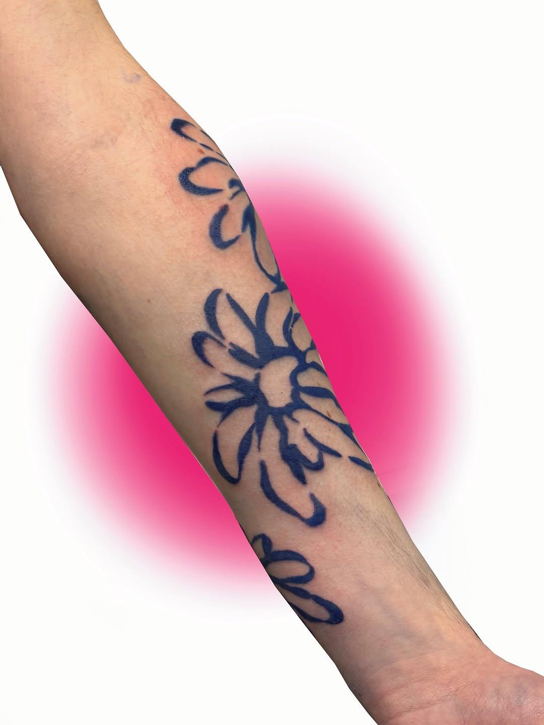 Tatouage couleur réalisé en shop — mirezumi