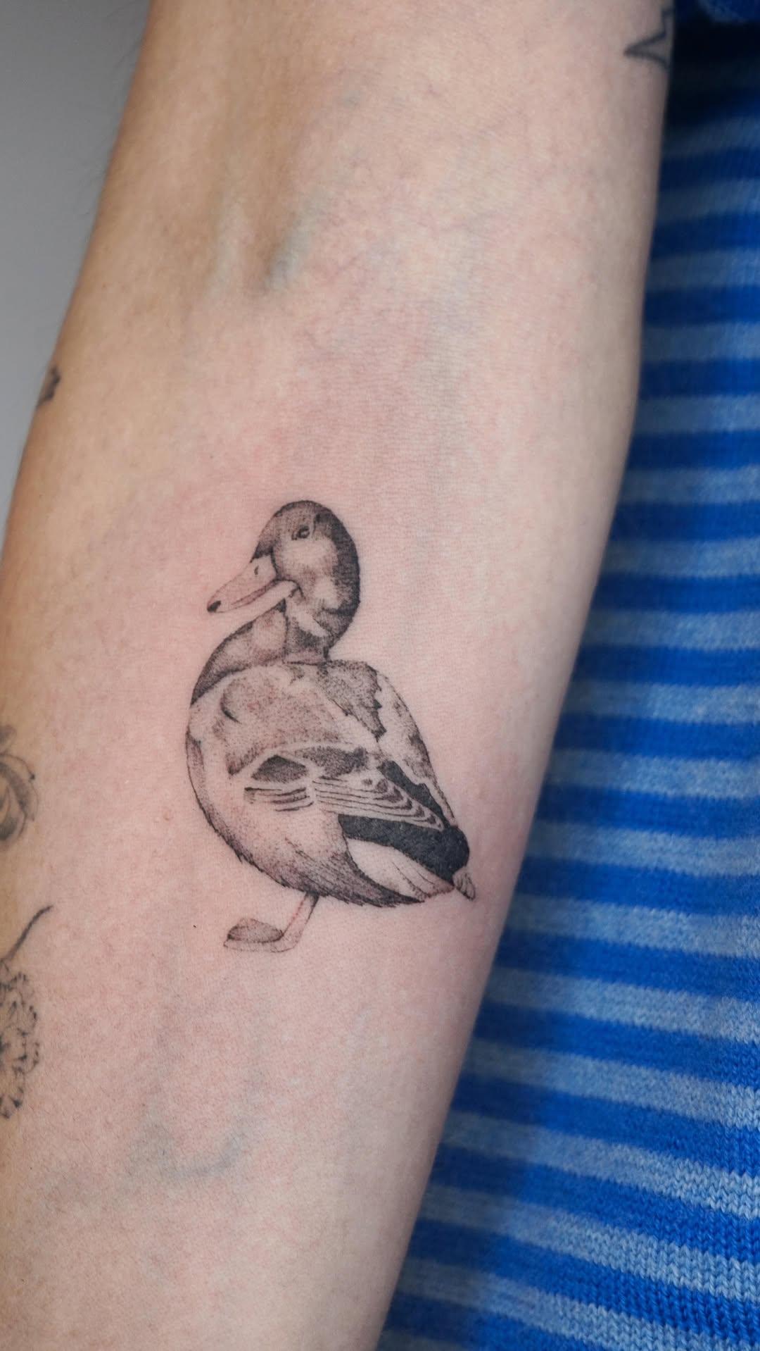 Canards blackwork — fragments_by_maddie
