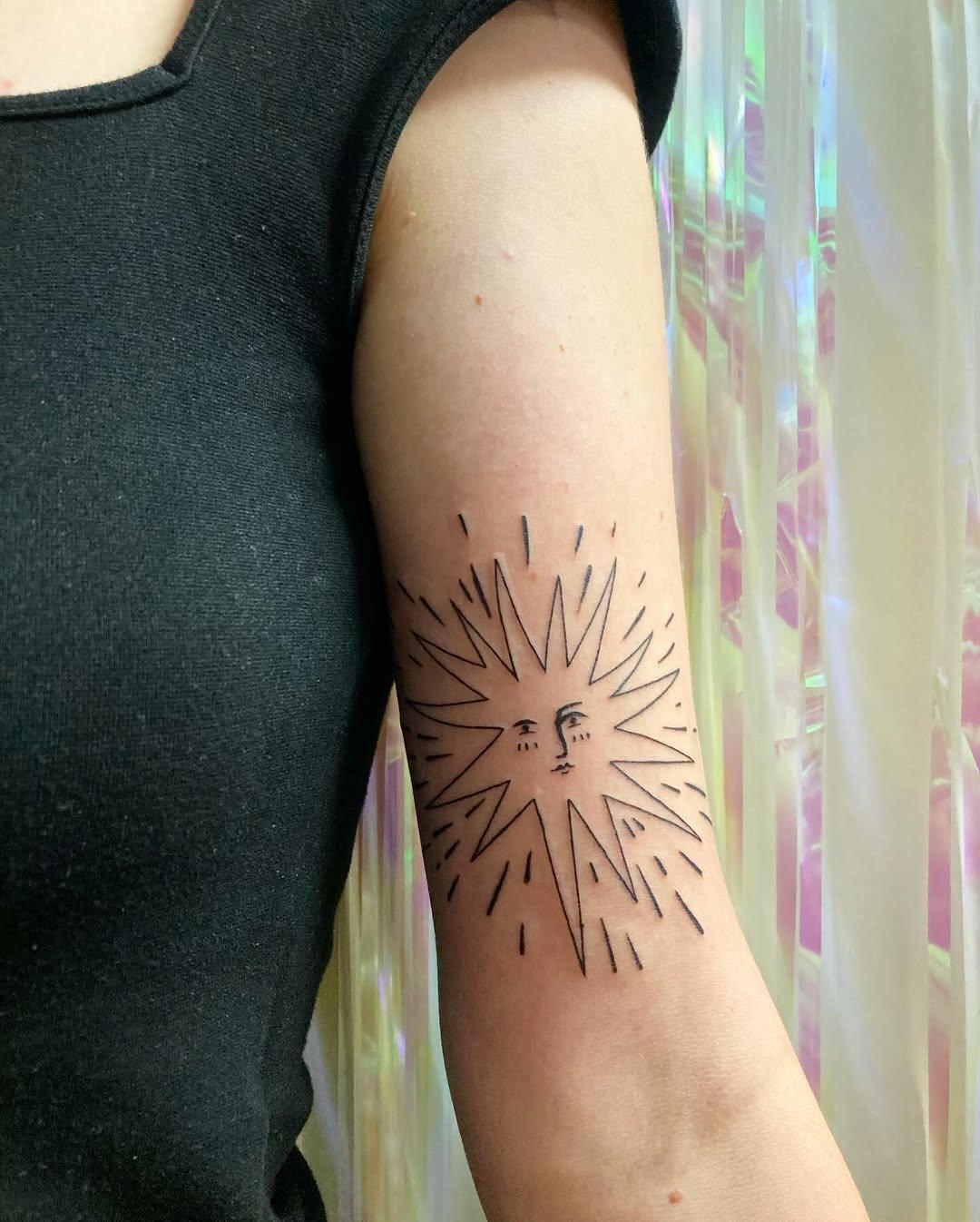 Flash soleil fine line — elise___w