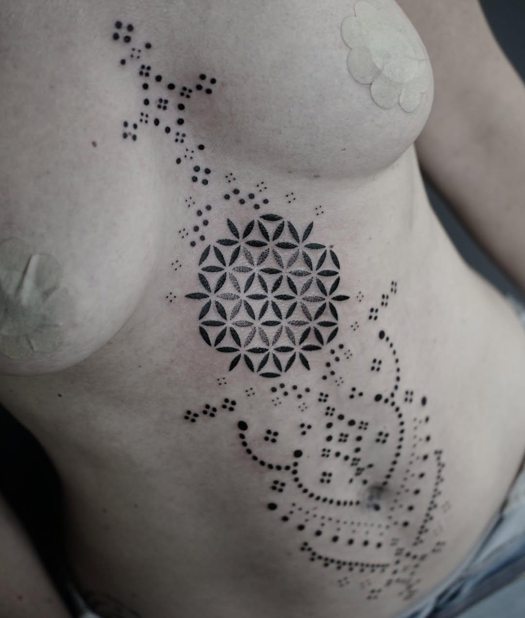 Pièce ornementale freehand — noksitattoo
