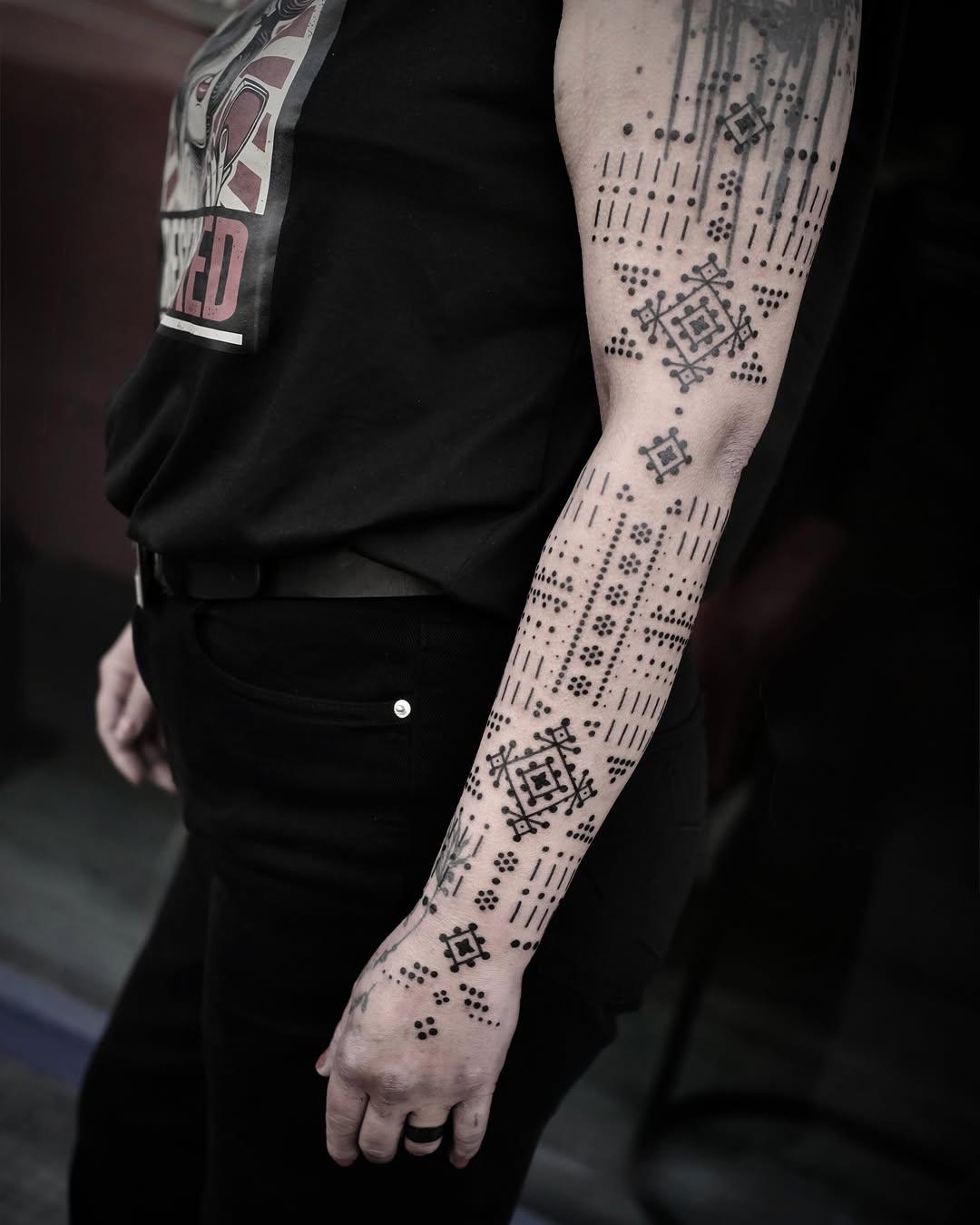 Projet ornemental improvisé — noksitattoo