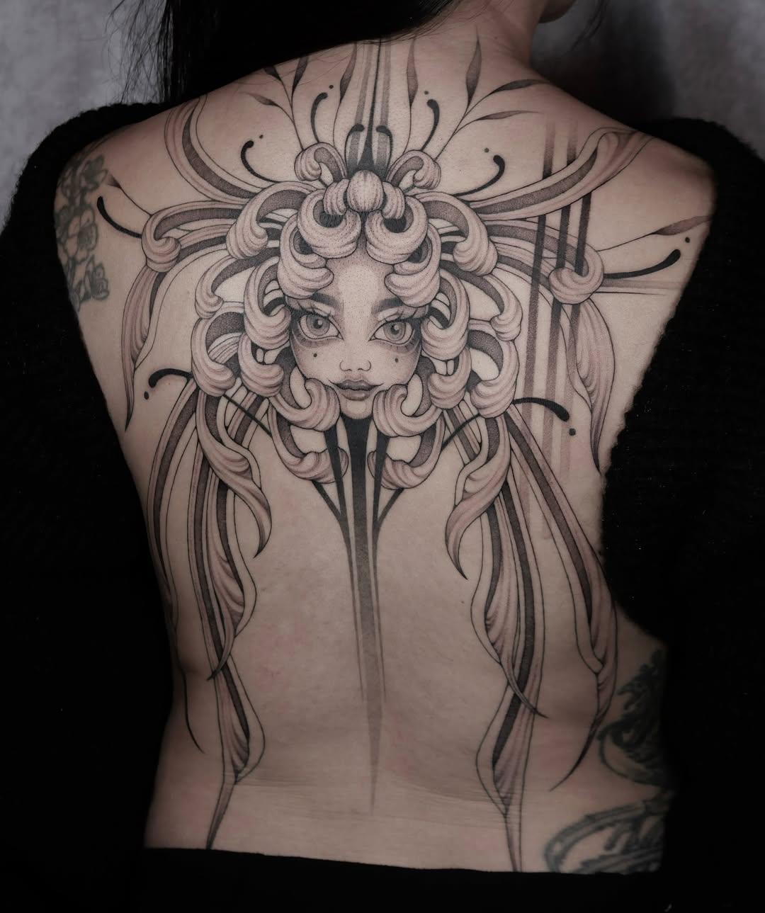 Tatouage fine line — duyen.tattoo