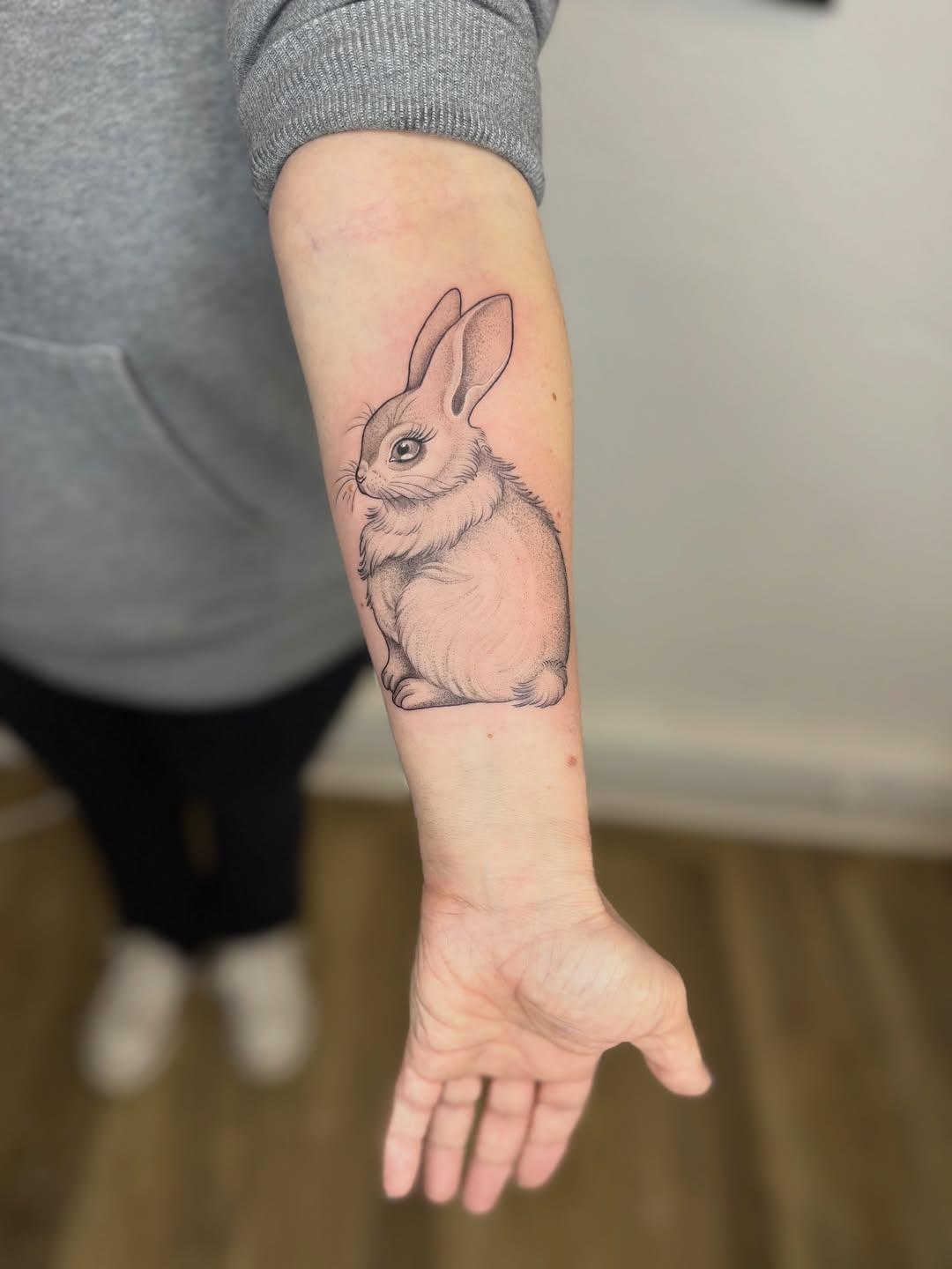 Lapin tout doux illustratif — agathe.ttt