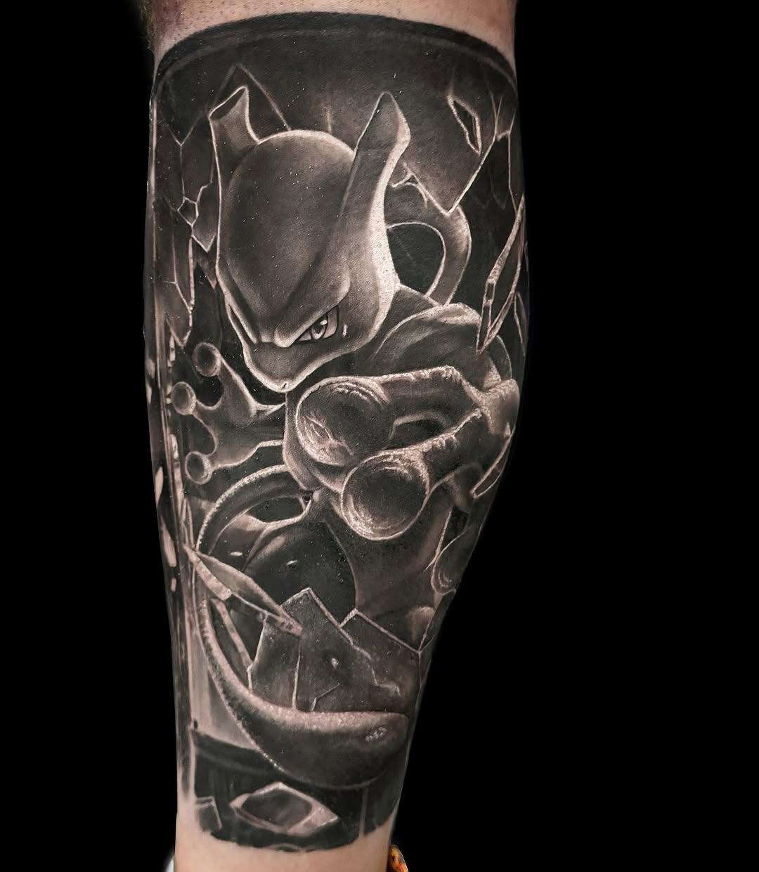 Portrait réaliste black & grey — veyzart_tattoo