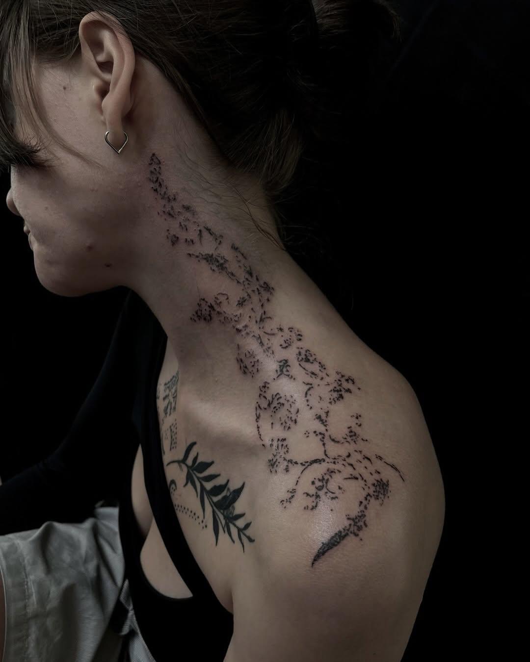 Projet romantique fine line — jeannot_tattoo